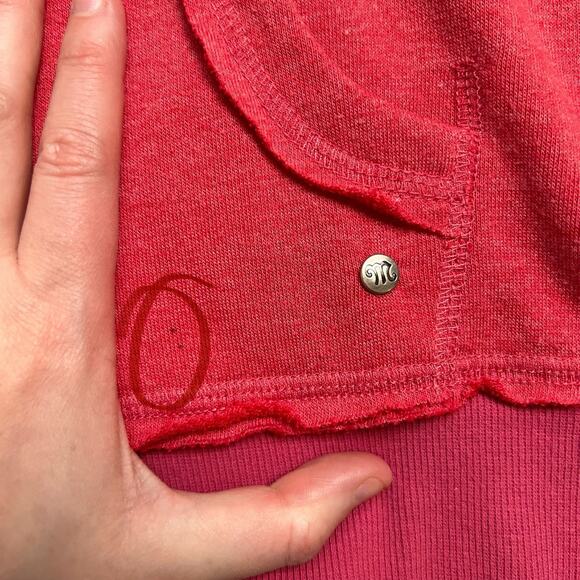 Miss Me Red Embellished Zip Up Jacket Women’s Size Medium - Picture 2 of 13